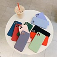 Case For Apple iPhone 11 / iPhone 11 Pro / iPhone 11 Pro Max Shockproof Back Cover Solid Colored Silicone