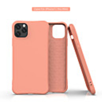 Case For Apple iPhone 11 / iPhone 11 Pro / iPhone 11 Pro Max Shockproof Back Cover Solid Colored TPU