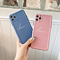Case For Apple iPhone 11 / iPhone 11 Pro / iPhone 11 Pro Max Shockproof Back Cover Word / Phrase TPU
