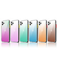 Case For Apple iPhone 11 / iPhone 11 Pro / iPhone 11 Pro Max Translucent Back Cover Color Gradient TPU / Acrylic