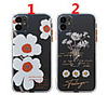 Case For Apple iPhone 11 / iPhone 11 Pro / iPhone 11 Pro Max Transparent / Pattern Back Cover Word / Phrase / Transparent / Flower TPU