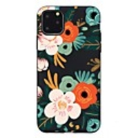 Case For Apple iPhone 11 / iPhone 11 Pro / iPhone 11 Pro Max Ultra-thin / Frosted / Pattern Back Cover Flower TPU Soft