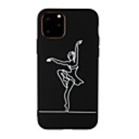 Case For Apple iPhone 11 / iPhone 11 Pro / iPhone 11 Pro Max Ultra-thin / Frosted / Pattern Back Cover Sexy Lady TPU Soft