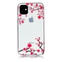 Case For Apple iPhone 11 / iPhone 11 Pro / iPhone 11 Pro Max Ultra-thin / Transparent / Pattern Back Cover Flower TPU