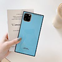 Case For Apple iPhone 11 / iPhone 11 Pro / iPhone 11 Pro Max Ultra-thin Back Cover Solid Colored PC