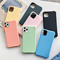 Case For Apple iPhone 11 / iPhone 11 Pro / iPhone 11 Pro Max Ultra-thin Back Cover Solid Colored TPU
