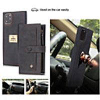 Case For Apple iPhone 11 / iPhone 11 Pro / iPhone 11 Pro Max Wallet / Card Holder / Flip Full Body Cases / Bumper Solid Colored Genuine Leather