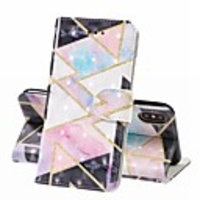 Case For Apple iPhone 11 / iPhone 11 Pro / iPhone 11 Pro Max Wallet / Card Holder / Shockproof Full Body Cases Geometric Pattern PU Leather
