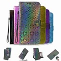Case For Apple iPhone 11 / iPhone 11 Pro / iPhone 11 Pro Max Wallet / Card Holder / with Stand Full Body Cases Solid Colored PU Leather / TPU for iPhone X / XS / XR / Xs Max / 8 / 8 Plus / 6s / 6 Plus