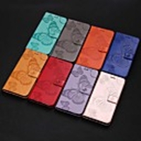 Case For Apple iPhone 11 / iPhone 11 Pro / iPhone 11 Pro Max Wallet / Card Holder / with Stand Full Body Cases Solid Colored PU Leather