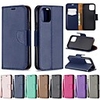 Case For Apple iPhone 11 / iPhone 11 Pro / iPhone 11 Pro Max Wallet / Card Holder / with Stand Full Body Cases Solid Colored PU Leather