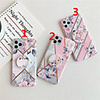 Case For Apple iPhone 11 / iPhone 11 Pro / iPhone 11 Pro Max with Stand / IMD / Frosted Back Cover Geometric Pattern / Flower TPU