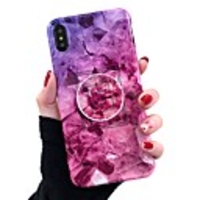 Case For Apple iPhone 11 / iPhone 11 Pro / iPhone 11 Pro Max with Stand / IMD Back Cover Marble Soft TPU