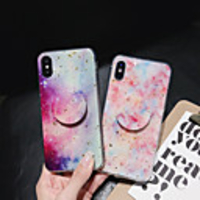 Case For Apple iPhone 11 / iPhone 11 Pro / iPhone 11 Pro Max with Stand / Pattern / Glitter Shine Back Cover Glitter Shine / Marble TPU / PC