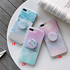 Case For Apple iPhone 11 / iPhone 11 Pro / iPhone 11 Pro Max with Stand / Pattern Back Cover Glitter Shine / Marble TPU