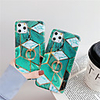 Case For Apple iPhone 11 / iPhone 11 Pro / iPhone 11 Pro Max with Stand / Plating / Pattern Back Cover Marble TPU