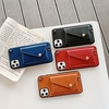 Case For Apple iPhone 11 / iPhone XR / iPhone 11 Pro Card Holder / Shockproof Back Cover Solid Colored PU Leather