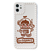Case For Apple iPhone 11 / iPhone XR / iPhone 11 Pro Shockproof / Pattern Back Cover Cartoon Silica Gel