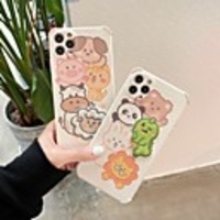 Case For Apple iPhone 11 / iPhone XR / iPhone 11 Pro Shockproof Back Cover Animal / Cartoon TPU