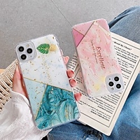 Case For Apple iPhone 11 / iPhone XR / iPhone 11 Pro Shockproof Back Cover Geometric Pattern TPU