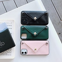 Case For Apple iPhone 11 / iPhone XR / iPhone 11 Pro Shockproof Back Cover Solid Colored PU Leather