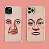 Case For Apple iphone 11 11 pro11proMax x XS XR XSMax 8p 8 7P 7 SE(2020)Cover TPU human face soft shell iphone case set