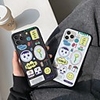 Case For Apple iphone 11 11pro 11proMax x XS XR XSMax 8p 8 7P 7 SE(2020)Cover TPU Cartoonsoft shell iphone case set