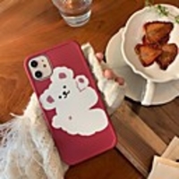 Case For Apple iphone 11 11pro 11proMax x XS XR XSMax 8p 8 7P 7 SE(2020)Cover TPU Cartoonsoft shell iphone case set
