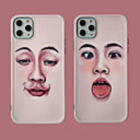 Case For Apple iphone 11 11pro 11proMax x XS XR XSMax 8p 8 7P 7 SE(2020)Cover TPU Cartoonsoft shell iphone case set