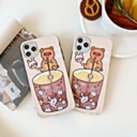 Case For Apple iphone 11 11pro 11proMax x XS XR XSMax 8p 8 7P 7 SE(2020)Cover TPU Cartoonsoft shell iphone case set