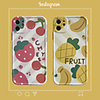 Case For Apple iphone 11 11pro 11proMax x XS XR XSMax 8p 8 7P 7 SE(2020)Cover TPU Food soft shell iphone case set