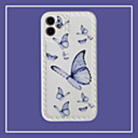 Case For Apple iPhone 11 Pattern Back Cover Butterfly TPU Case For iPhone 11 Pro Max / SE2020 / XS Max / XR XS 7 / 8 7 / 8 plus