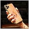 Case For Apple iPhone 11 Pro / iPhone 11 Pro Max Shockproof / Rhinestone Bumper Solid Colored Metal