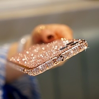 Case For Apple iPhone 11 Pro / iPhone 11 Pro Max Shockproof / Rhinestone Bumper Solid Colored Metal miniinthebox