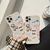 Case For Apple iphone 11 pro11proMax x XS XR XSMax 8p 8 7P 7 SE(2020)Cover TPU Cartoonsoft shell iphone case set