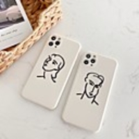 Case For Apple iPhone 11 Shockproof / Dustproof / Frosted Back Cover Solid Colored / Cartoon Silica Gel For Case iphone 11 Pro/11 Pro Max/7/8/7P/8P/SE 2020/X/Xs/Xs MAX/XR