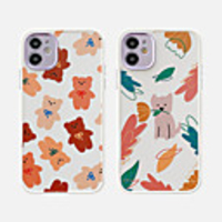 Case For Apple iPhone 11 Shockproof / Dustproof / Plating Back Cover Animal / Cartoon TPU For Case iphone 11 Pro/11 Pro Max/7/8/7P/8P/SE 2020/X/Xs/Xs MAX/XR