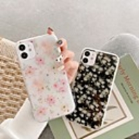 Case For Apple iPhone 11 Shockproof / Dustproof / Ring Holder Back Cover Flower TPU For Case iphone 11 Pro/11 Pro Max/7/8/7P/8P/SE 2020/X/Xs/Xs MAX/XR