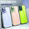 Case For Apple iPhone 12 / iPhone 12 Mini / iPhone 12 Pro Max Shockproof / IMD Back Cover Solid Colored TPU / Acrylic / Tempered Glass