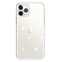 Case For Apple iPhone 12 / iPhone 12 Mini / iPhone 12 Pro Max Ultra-thin / Transparent / Pattern Back Cover Heart TPU