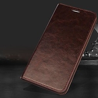 Case For Apple iPhone 12 / iPhone 12 Mini / iPhone 12 Pro Max Wallet / Card Holder / with Stand Full Body Cases Solid Colored Hard Genuine Leather