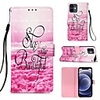 Case For Apple iPhone 12 / iPhone 12 Mini / iPhone 12 Pro Max Wallet / Card Holder / with Stand Full Body Cases Word / Phrase PU Leather