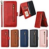 Case For Apple iPhone 12 / iPhone 12 Mini / iPhone 12 Pro Max Wallet / Shockproof / Flip Full Body Cases Solid Colored PU Leather