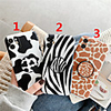 Case For Apple iPhone 12 / iPhone 12 Mini / iPhone 12 Pro Max with Stand / IMD Back Cover Lines / Waves TPU