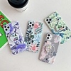 Case For Apple iPhone 12 / iPhone 12 Mini / iPhone 12 Pro Max with Stand / Pattern Back Cover Flower TPU
