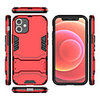Case For Apple iPhone 12 / iPhone 12 Mini / iPhone 12 Pro Max with Stand Back Cover Solid Colored TPU / PC