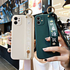 Case For Apple iPhone 12 / iPhone 12 Mini / iPhone 12 Pro Max with Stand Back Cover Word / Phrase / Solid Colored TPU