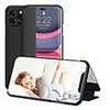 Case For Apple iPhone 12 / iPhone 12 Mini / iPhone 12 Pro Max with Windows / Flip Full Body Cases Solid Colored PU Leather / PC