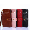 Case For Apple iPhone 12 / iPhone 12 Pro Max / iPhone 12 Pro Card Holder / Flip / Magnetic Full Body Cases Solid Colored PU Leather / TPU