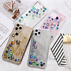 Case For Apple iPhone 12 / iPhone 12 Pro Max / iPhone 12 Pro Flowing Liquid / Transparent / Glitter Shine Back Cover Transparent / Glitter Shine TPU / PC